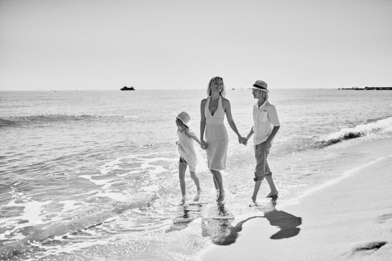 Fotografía de familia en Barcelona