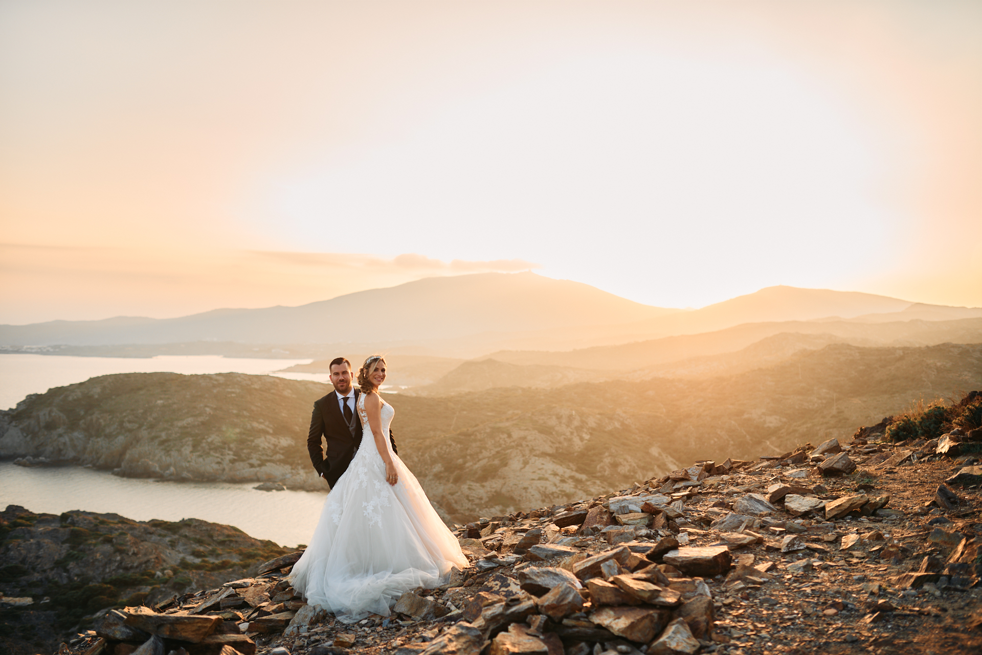 Fotografía de postboda en Cadaqués y Cap de Creus